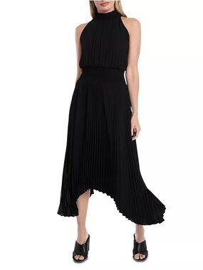 NWT 1. State Pleated Handkerchief Dress Sz S